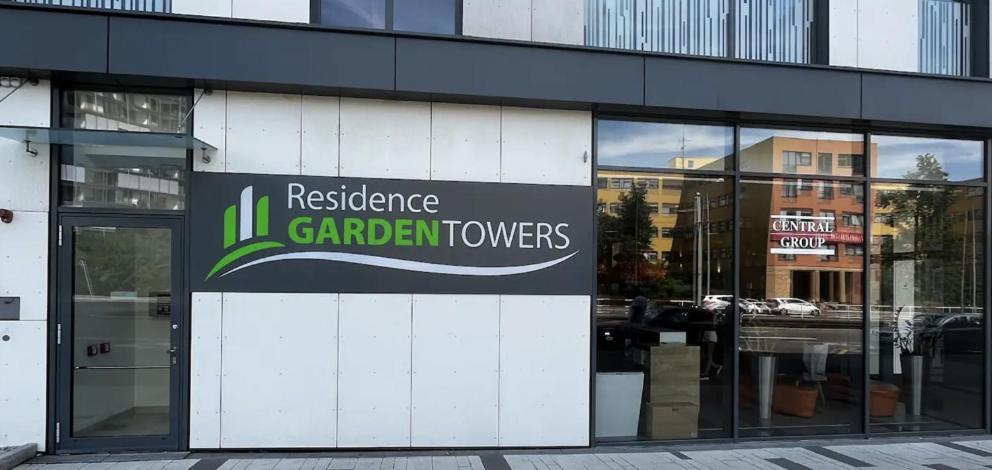 Residence Garden Tower - Parking Praha Bagian luar foto