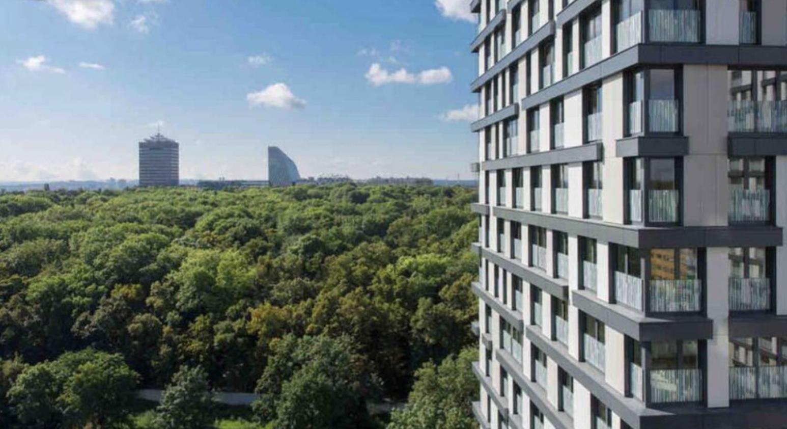 Residence Garden Tower - Parking Praha Bagian luar foto